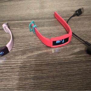 Pink Fitness Tracker 2 fitbits